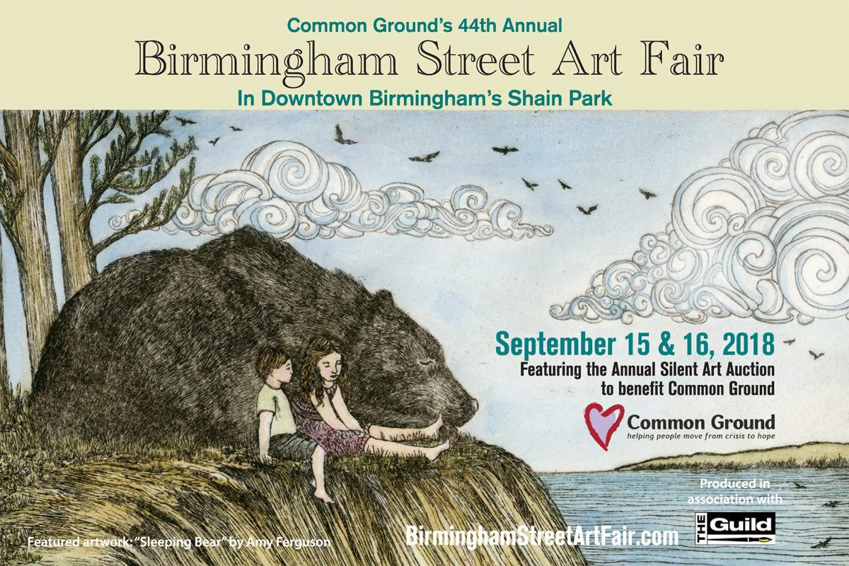 Eastworks Detroit Common Ground Birmingham Street Art Fair This Saturday & Sunday